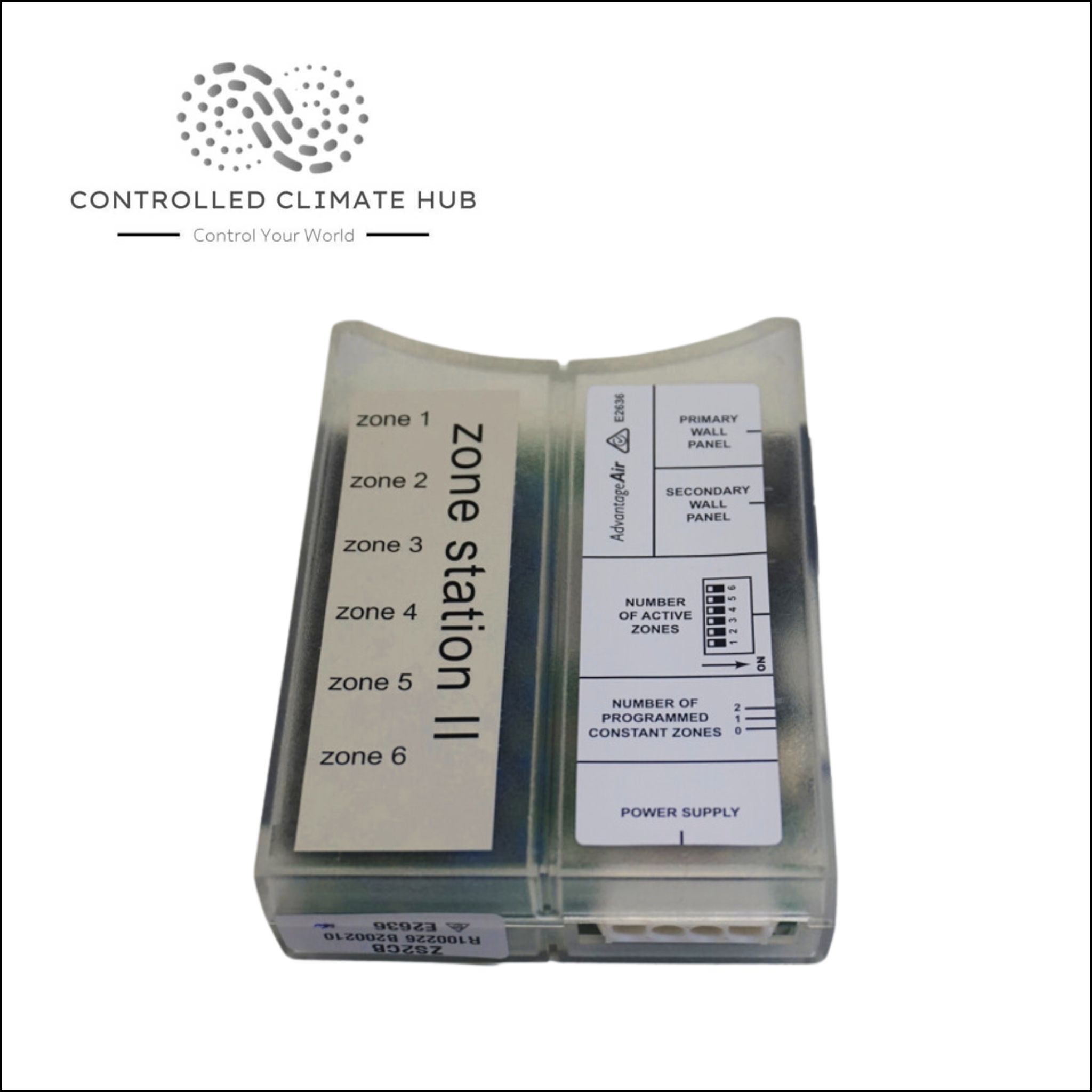 Advantage Air Zone Station II Control Box ZS2CB