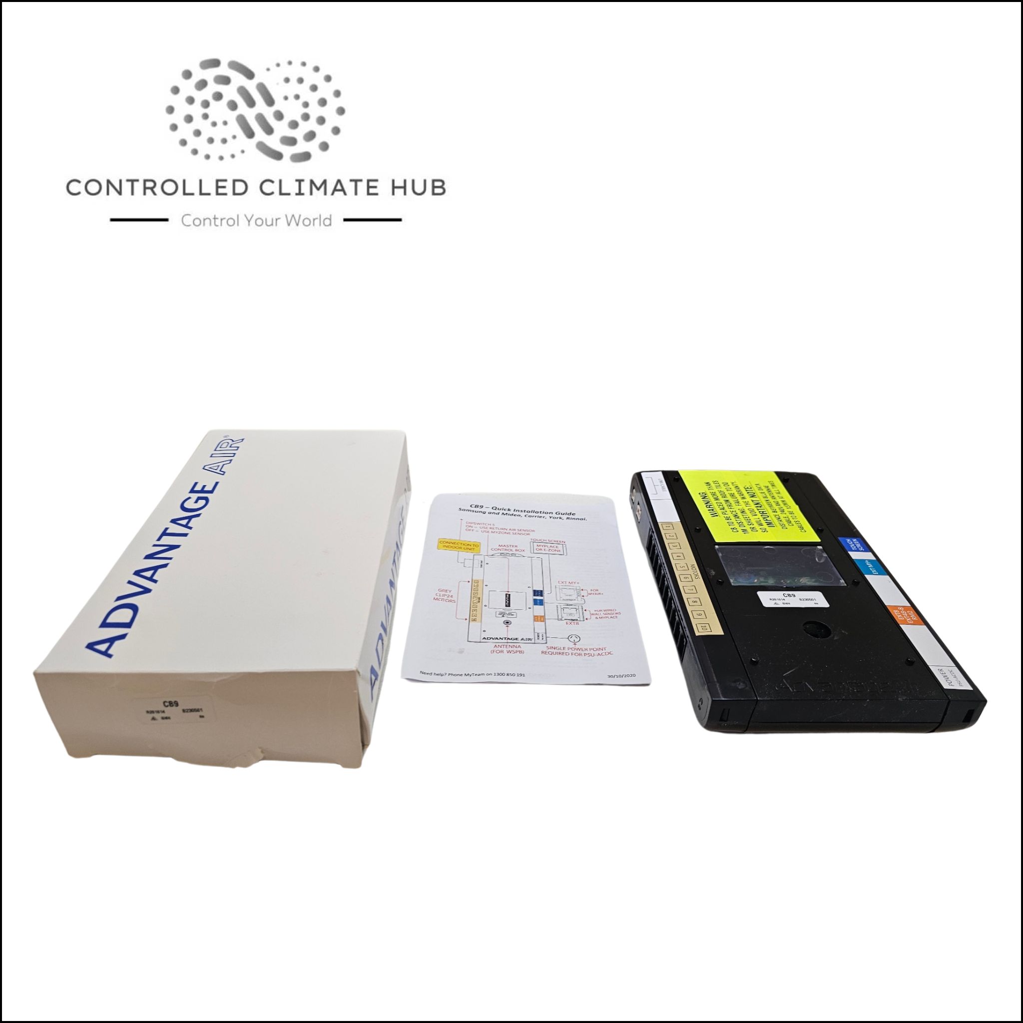 Adv Air MyAir eZone CB9 Control Box Push Button