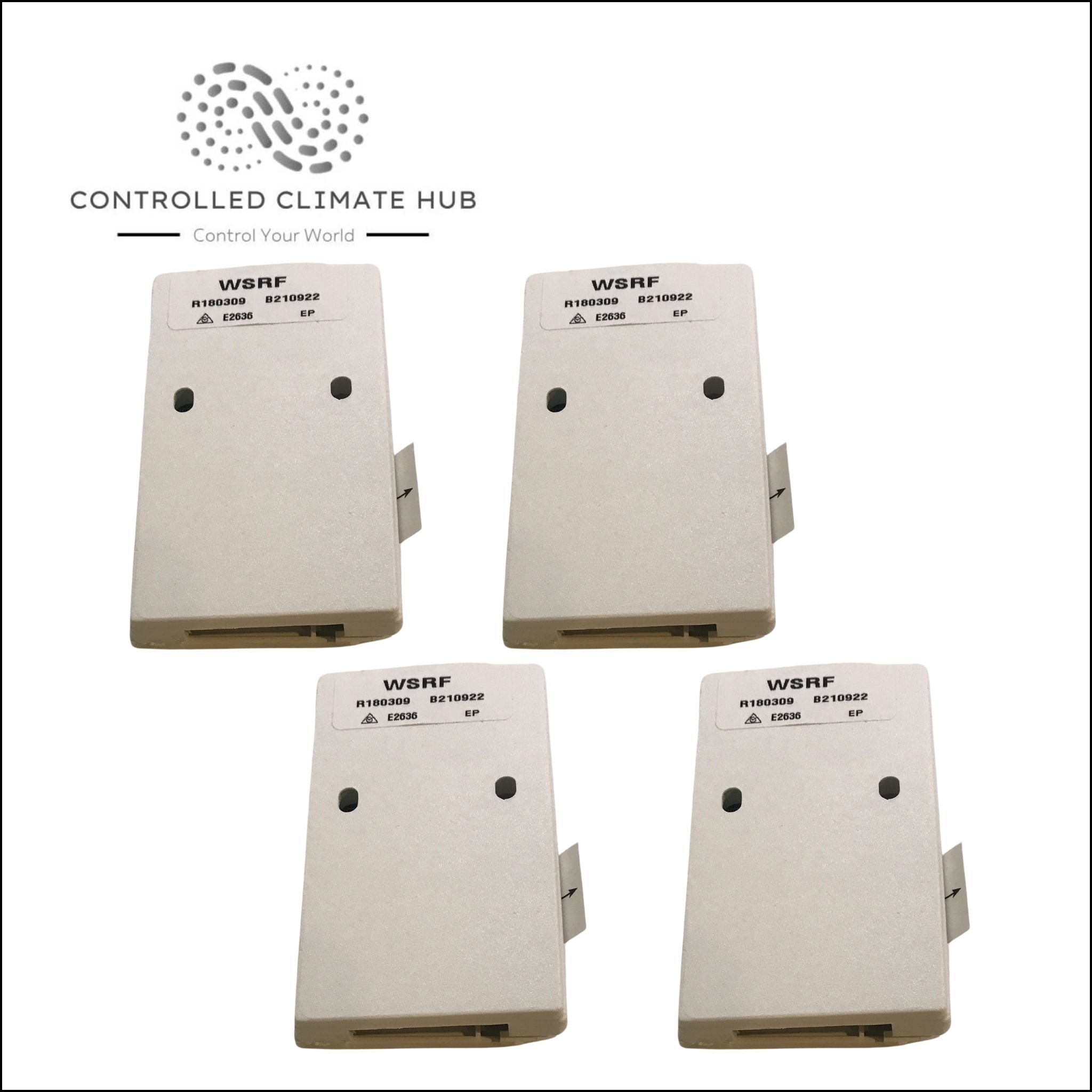 Advantage Air eZone 4x RF Wall Sensors DIP Switch Bundle Kit