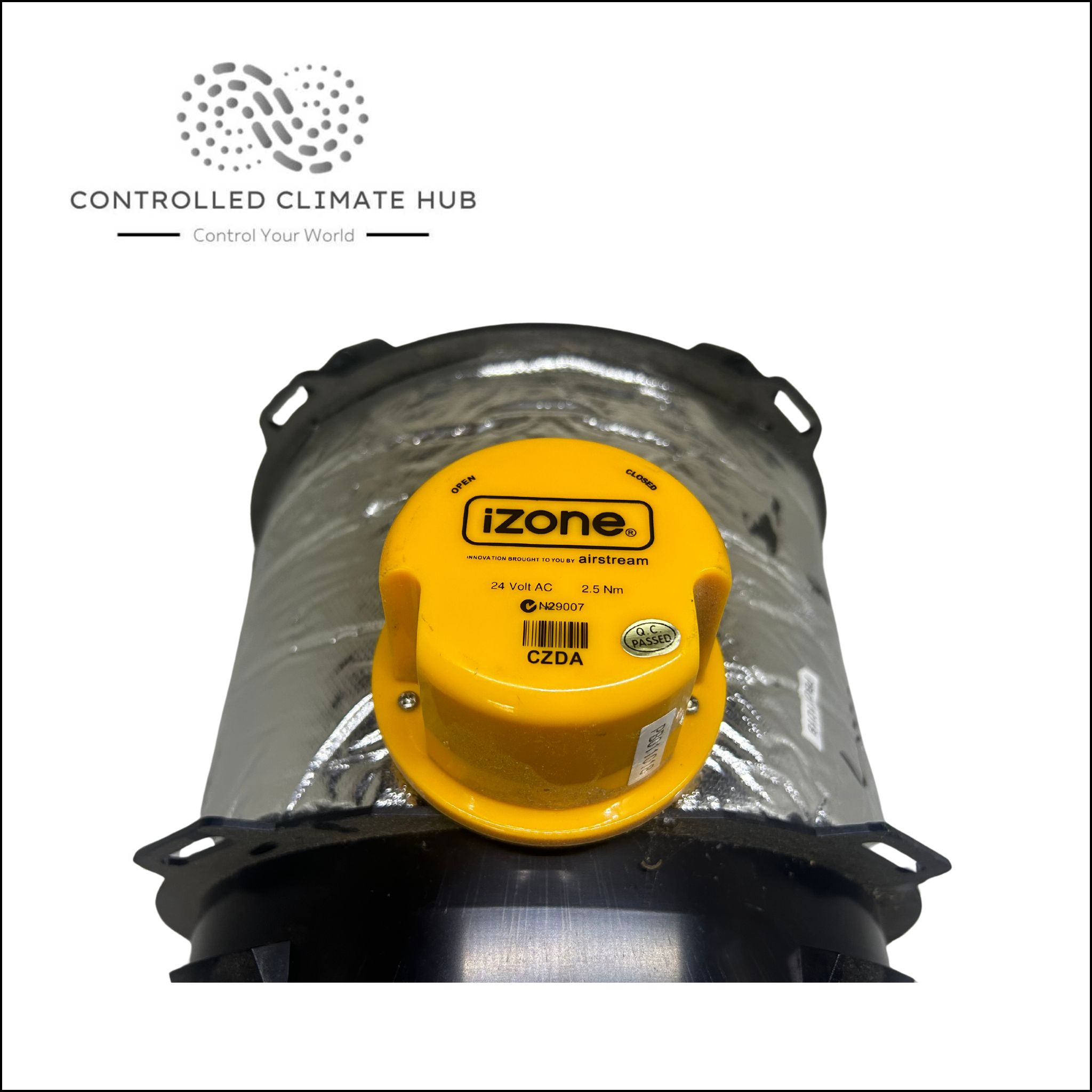 iZone 250mm 10" Clip-in Zone and Damper