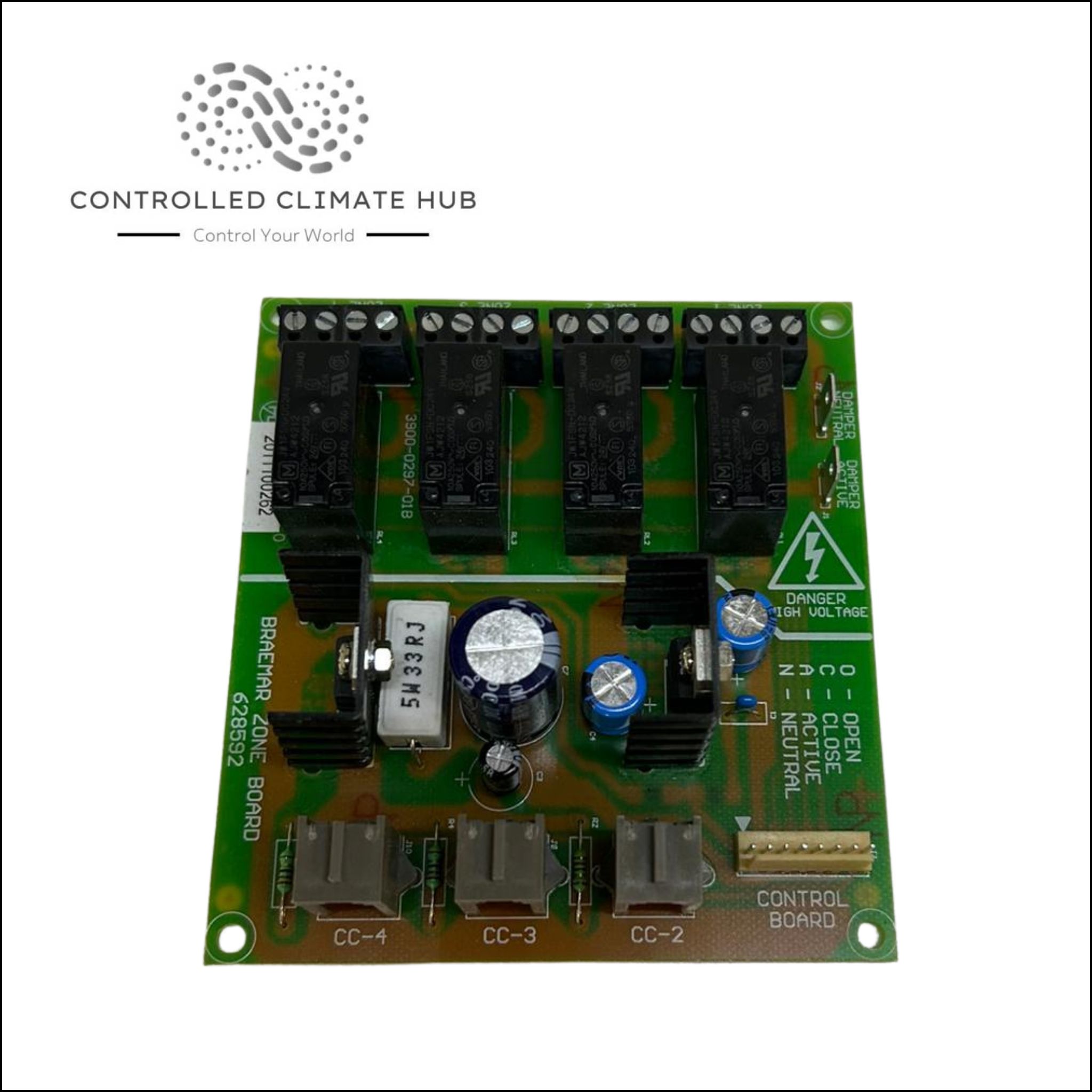 Braemar 24 Volt 4 Zone Kit with Transformer and Zone Board - Image 2