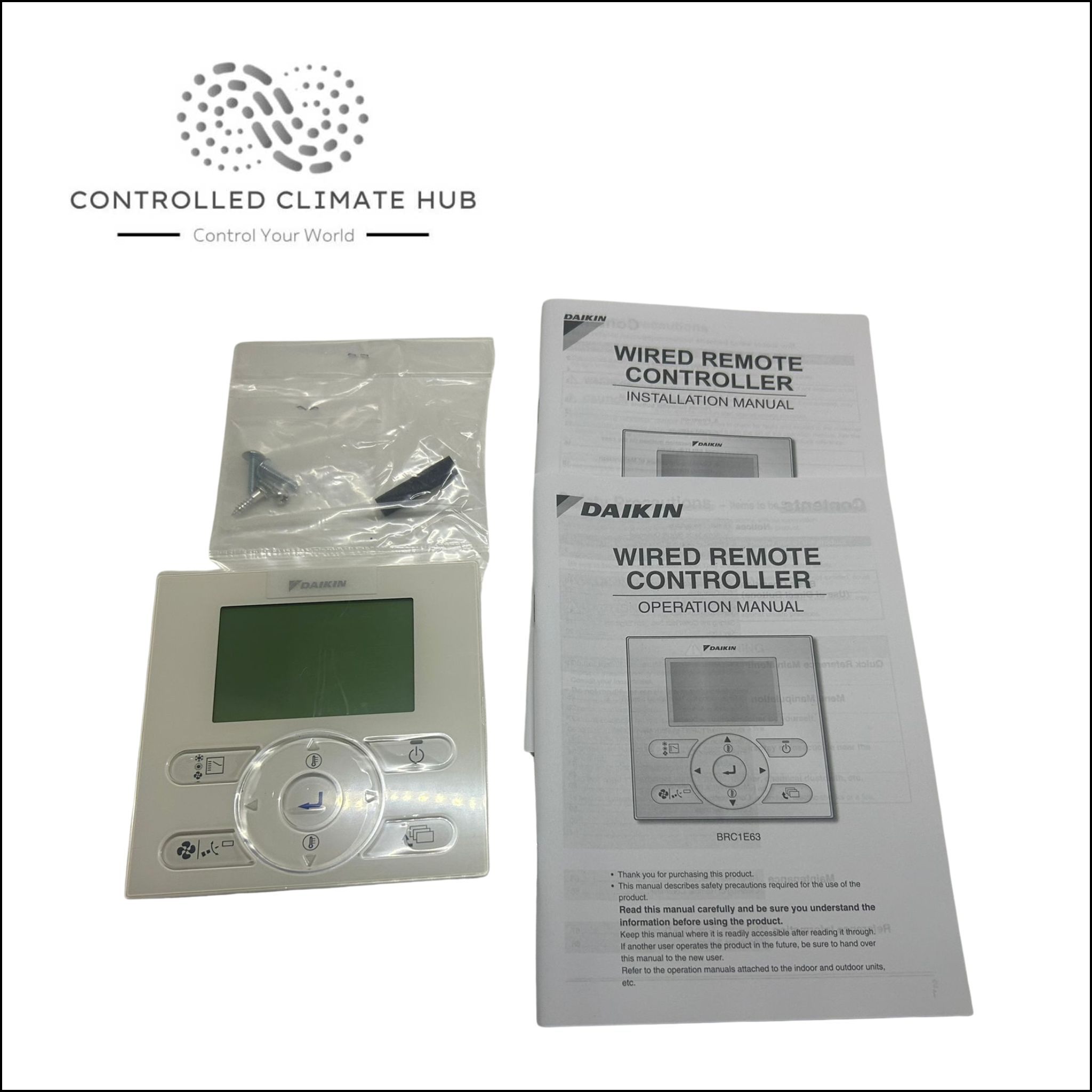 Daikin BRC1E63 Wired Wall Controller 7-Day Programmable