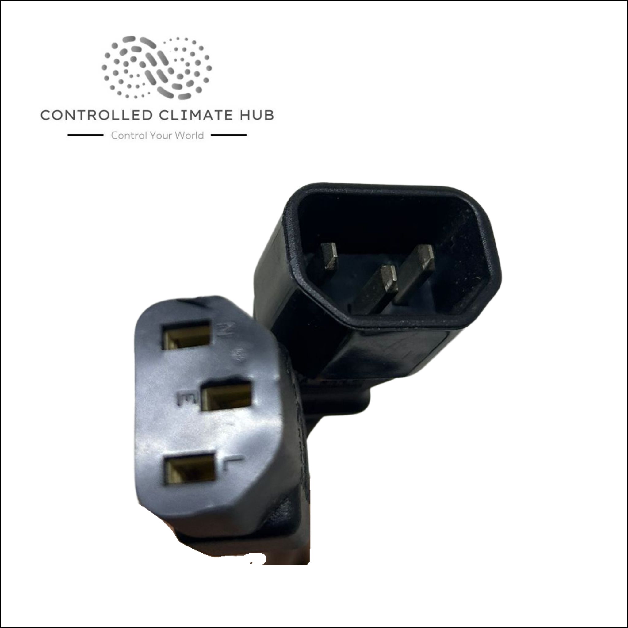 Used IEC to IEC Extension Lead 1mtr