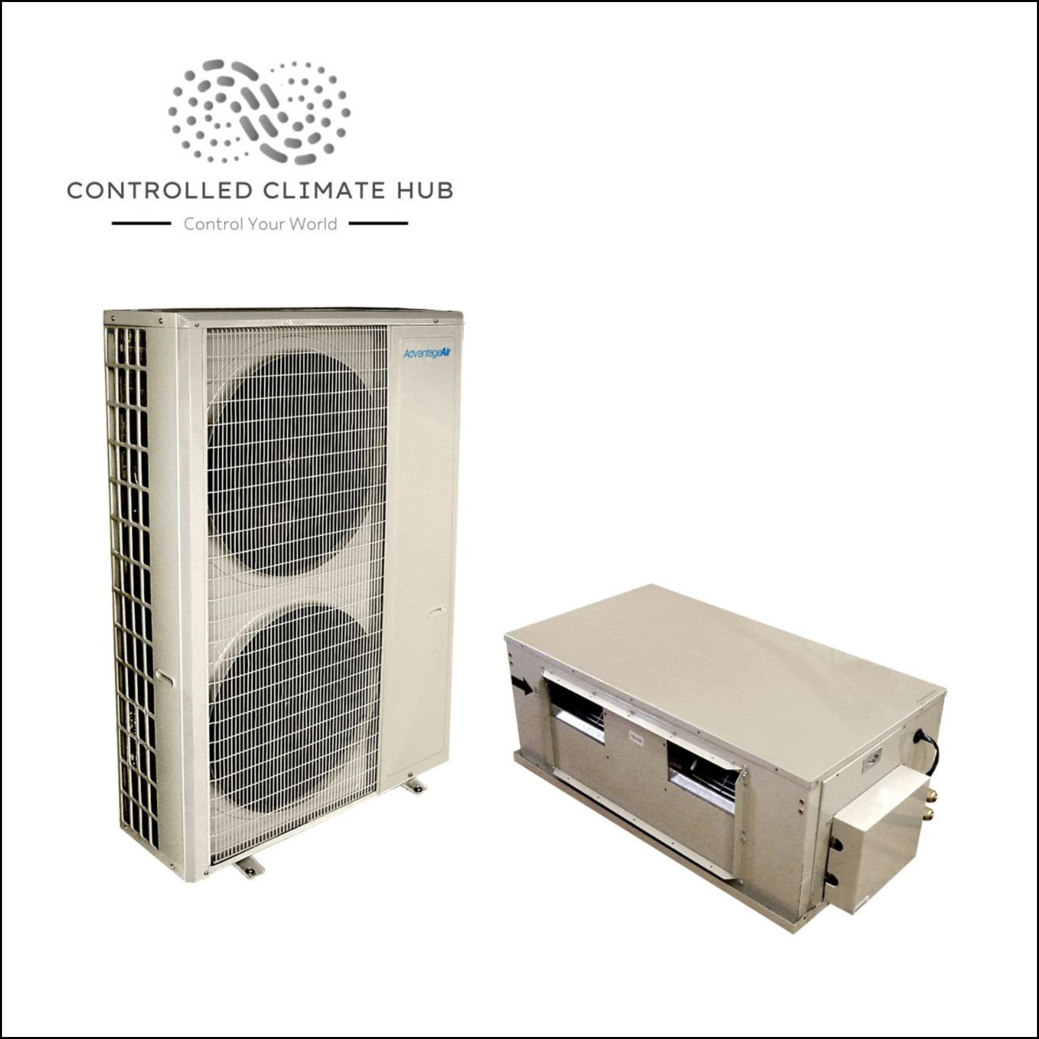 Used AACV-147 Condenser Control Panel including Advantage Air PCB & Soft Starter - Image 2