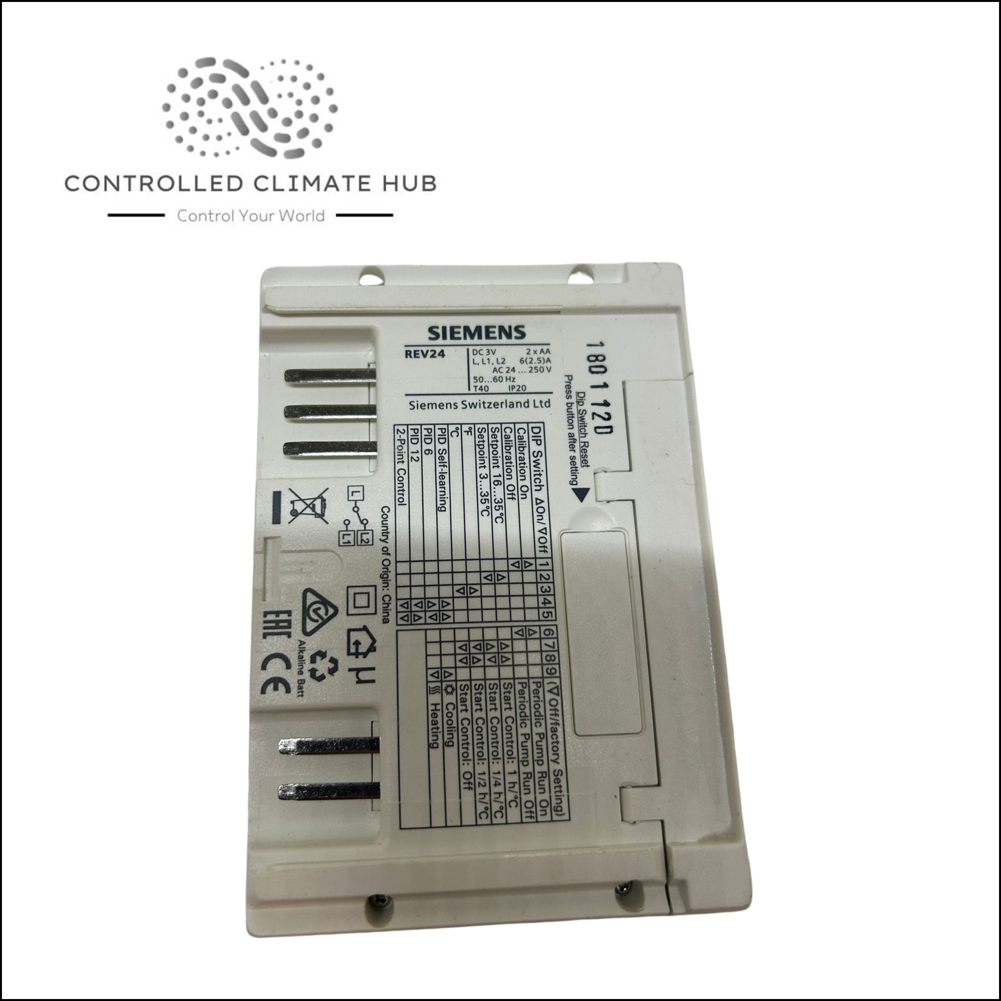 Used Siemens Hydronic Boiler Controller REV24 - Image 5
