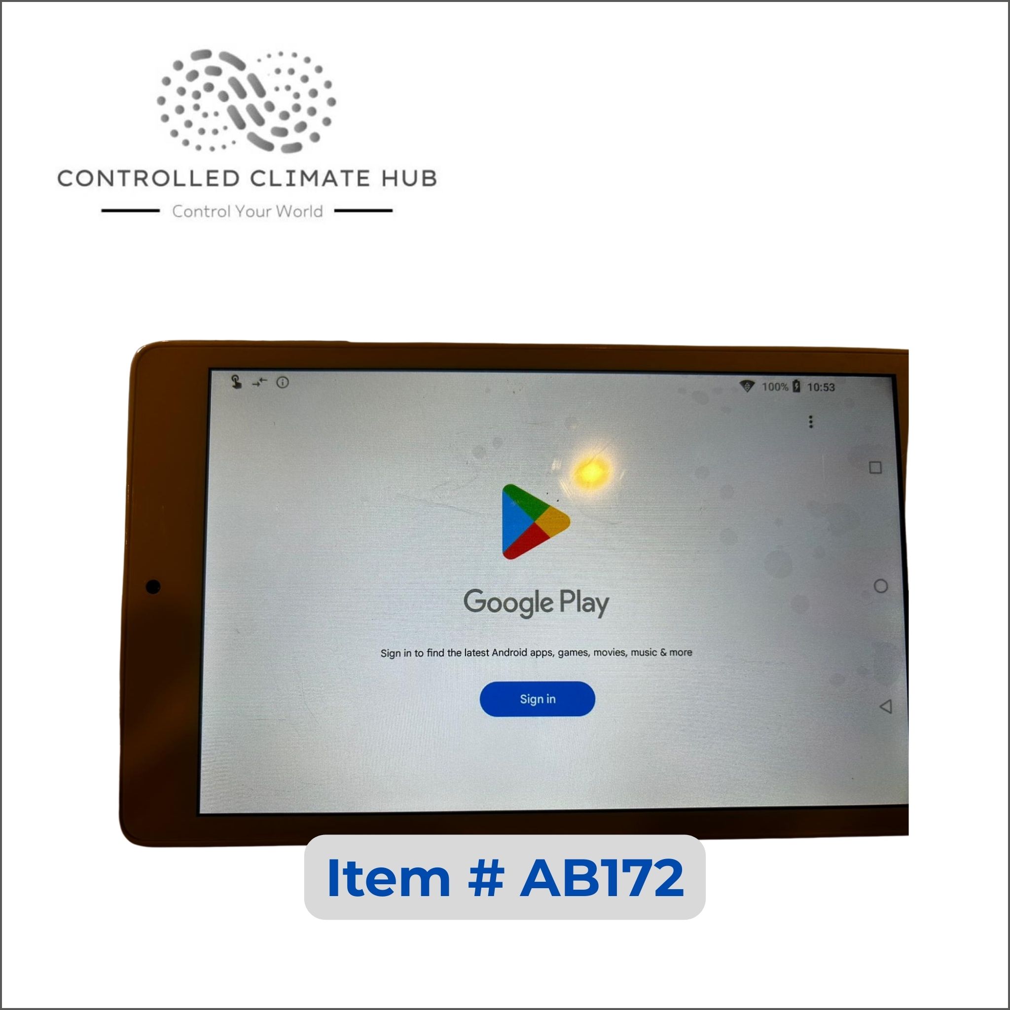 Refurbished Advantage Air MyPlace Touch Screen Panel TSPMYP8 Item# AB172