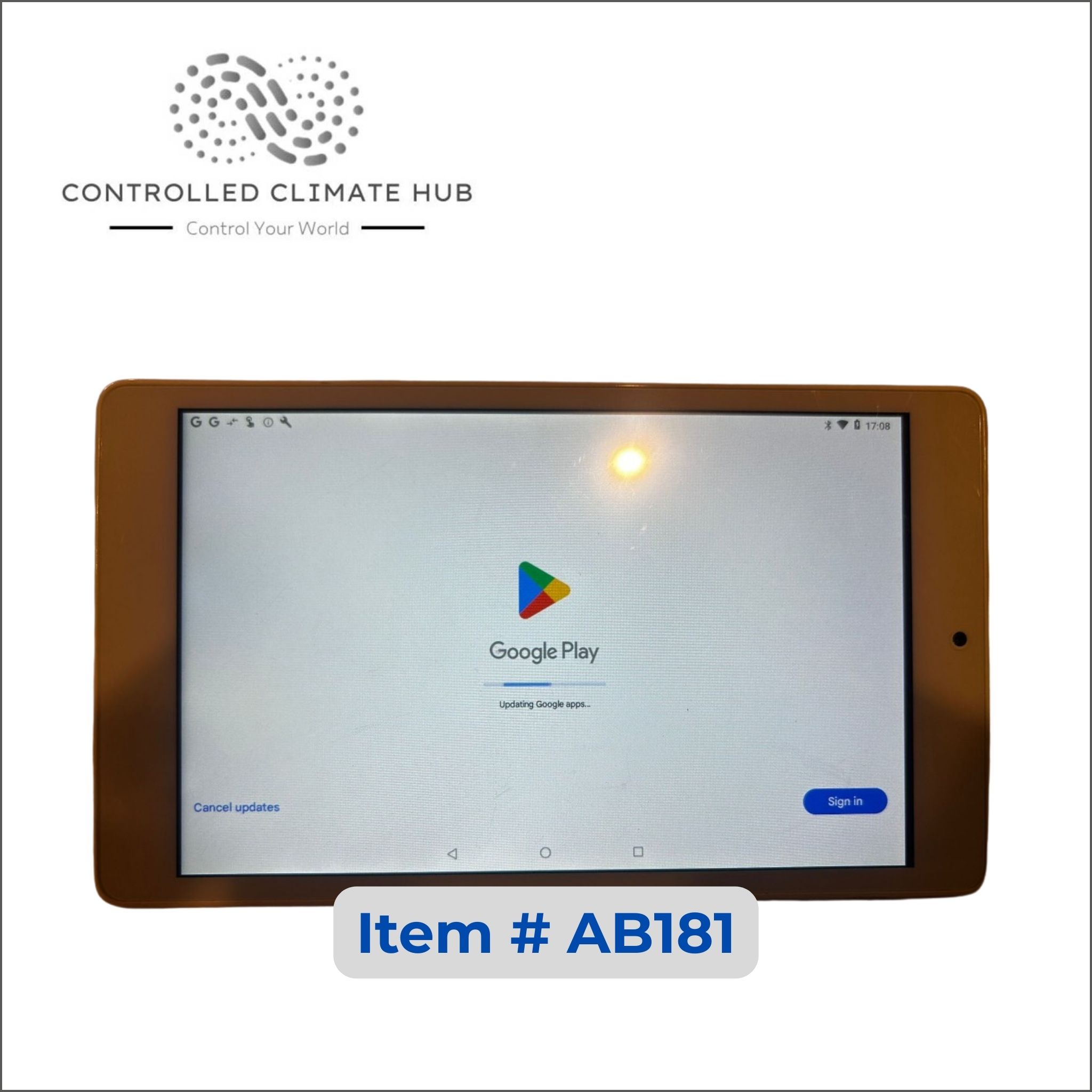 Refurbished Advantage Air MyPlace Touch Screen Panel TSPMYP8 Item# AB181