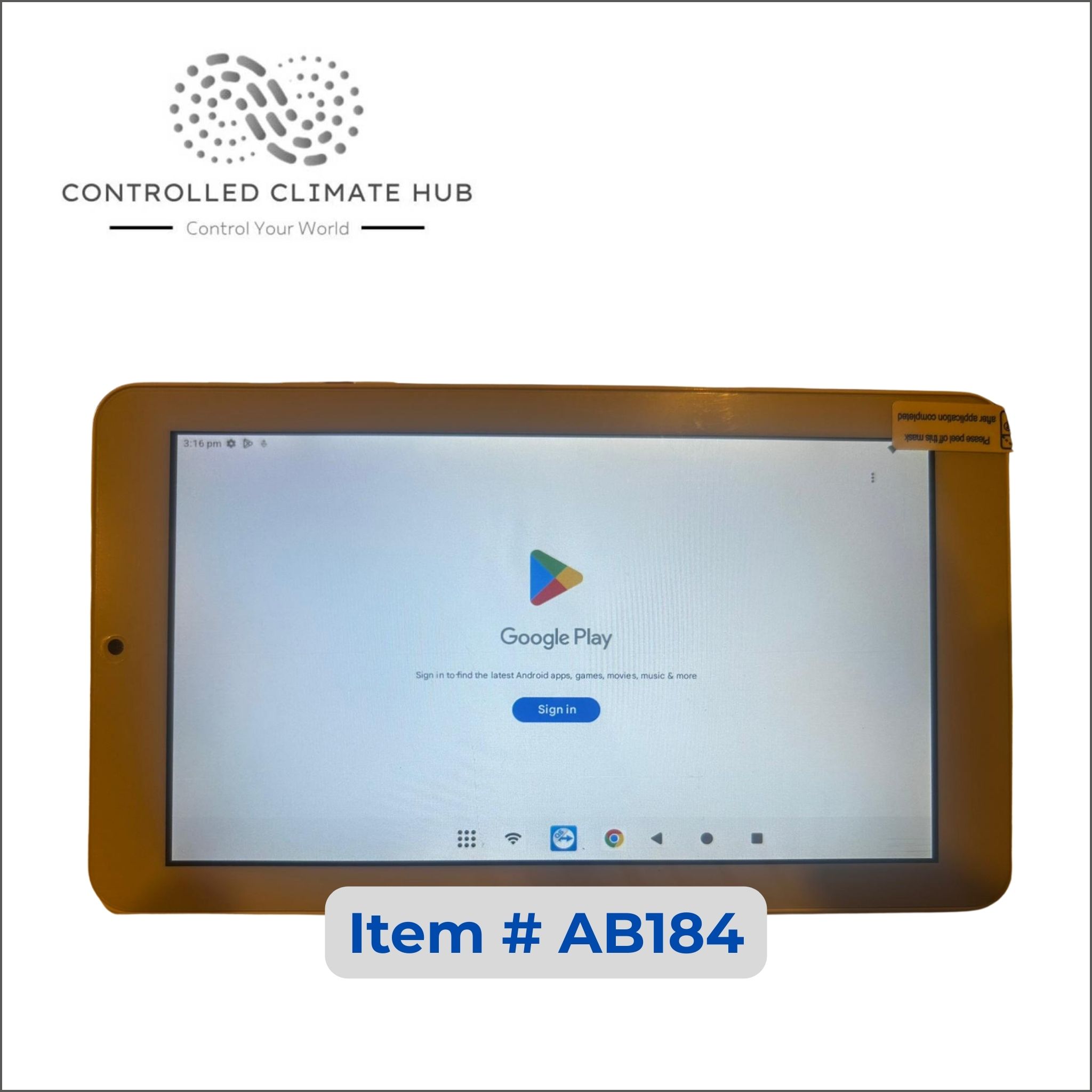 Refurbished Advantage Air eZone Touch Screen Panel TSP EZB-13 Item# AB184