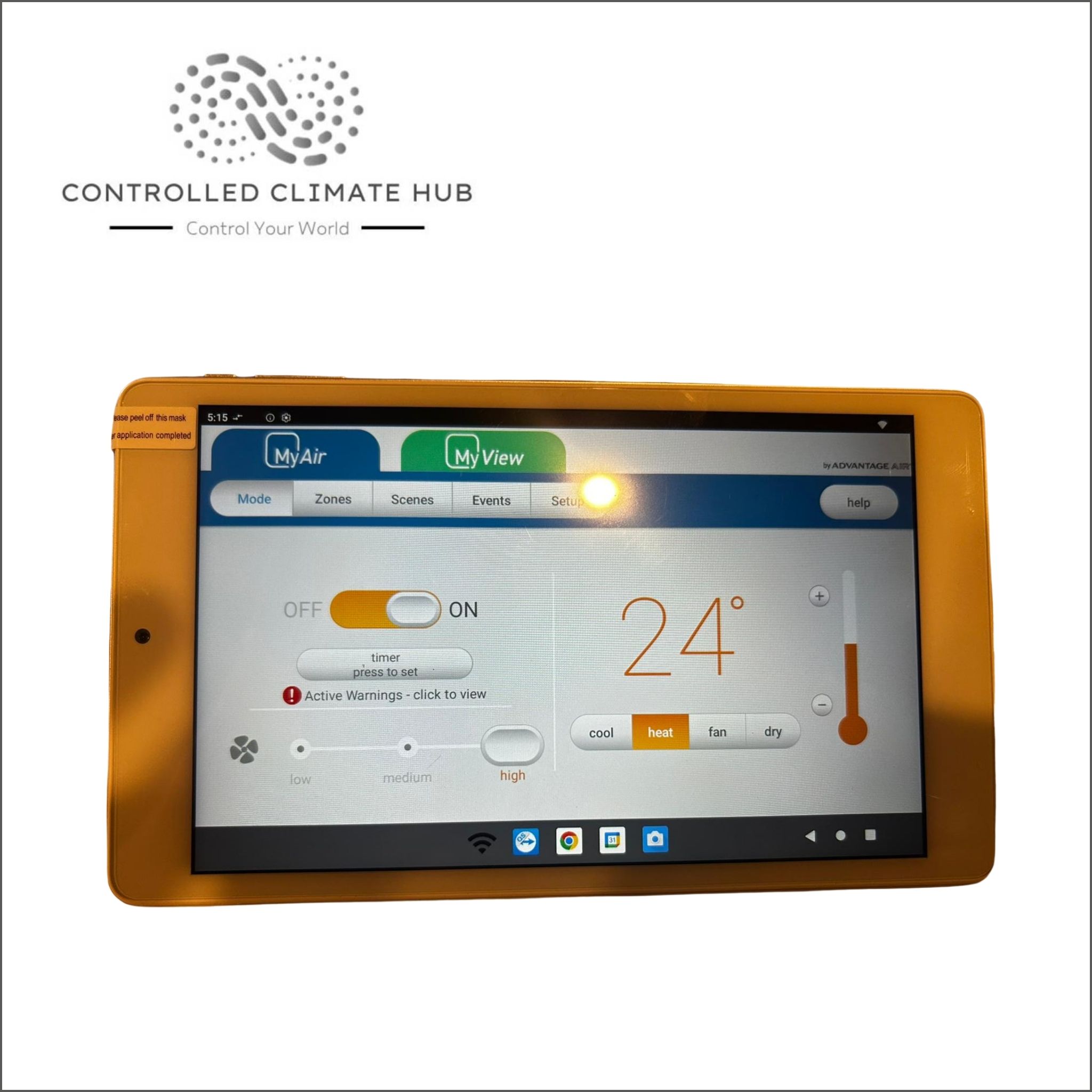 Refurbished Advantage Air MyAir Touch Screen Panel TSPMYP8-12 Item# AB182 - Image 2