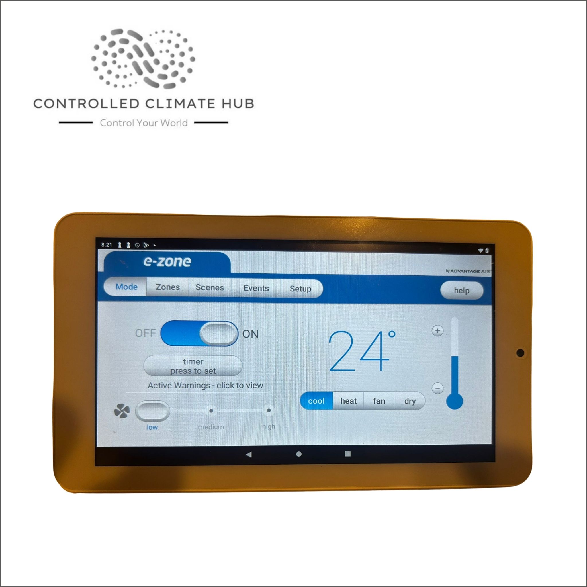 Refurbished Advantage Air eZone Touch Screen Panel TSP EZB Item# AB162 - Image 3