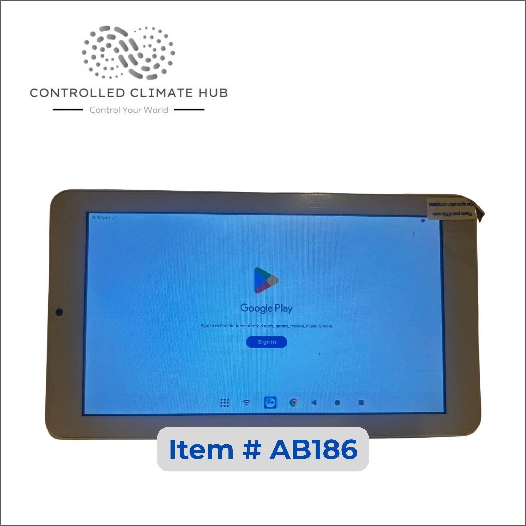 Refurbished Advantage Air eZone Touch Screen Panel TSP EZB-13 Item# AB186