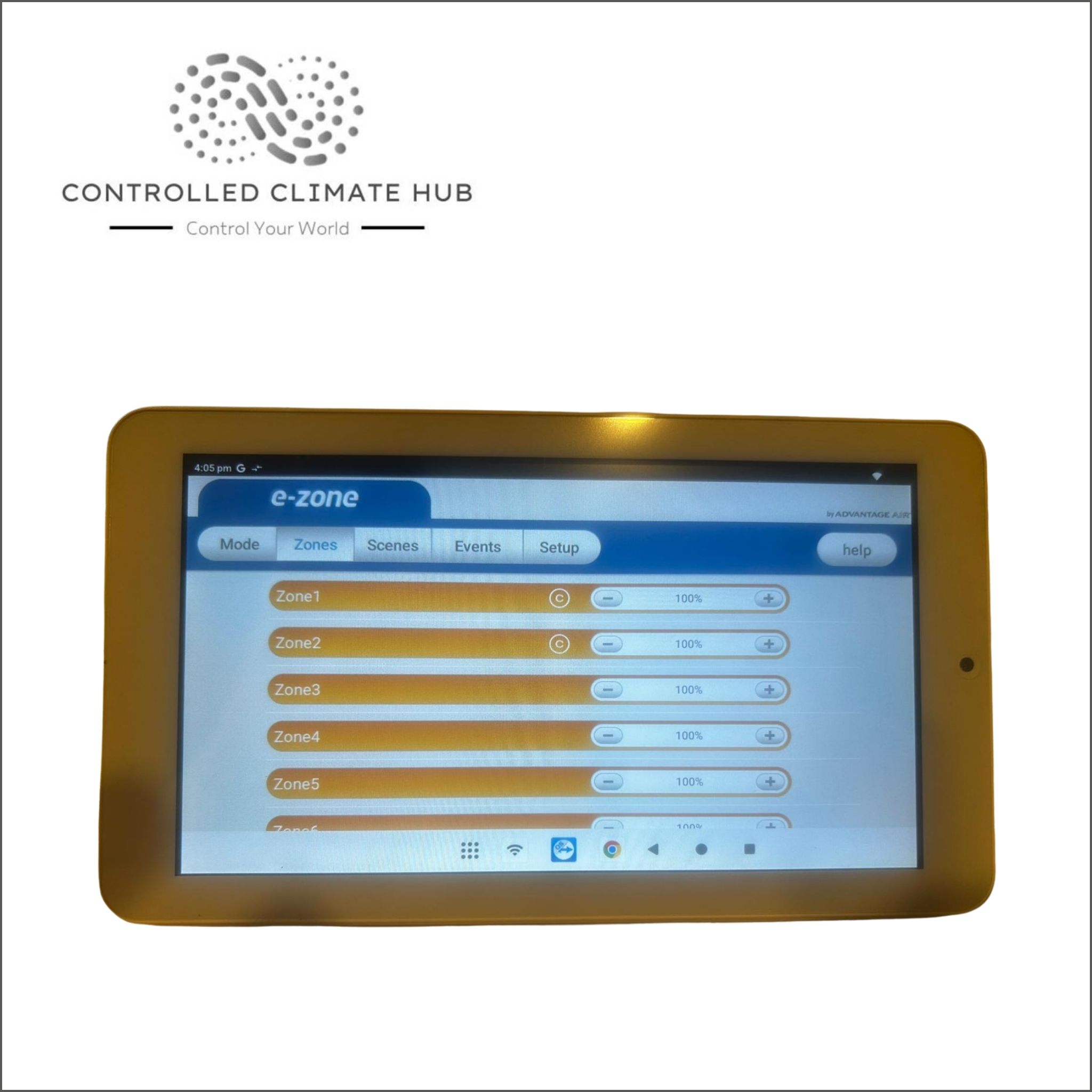 Refurbished Advantage Air eZone Touch Screen Panel TSP EZB-13 Item# AB187 - Image 4
