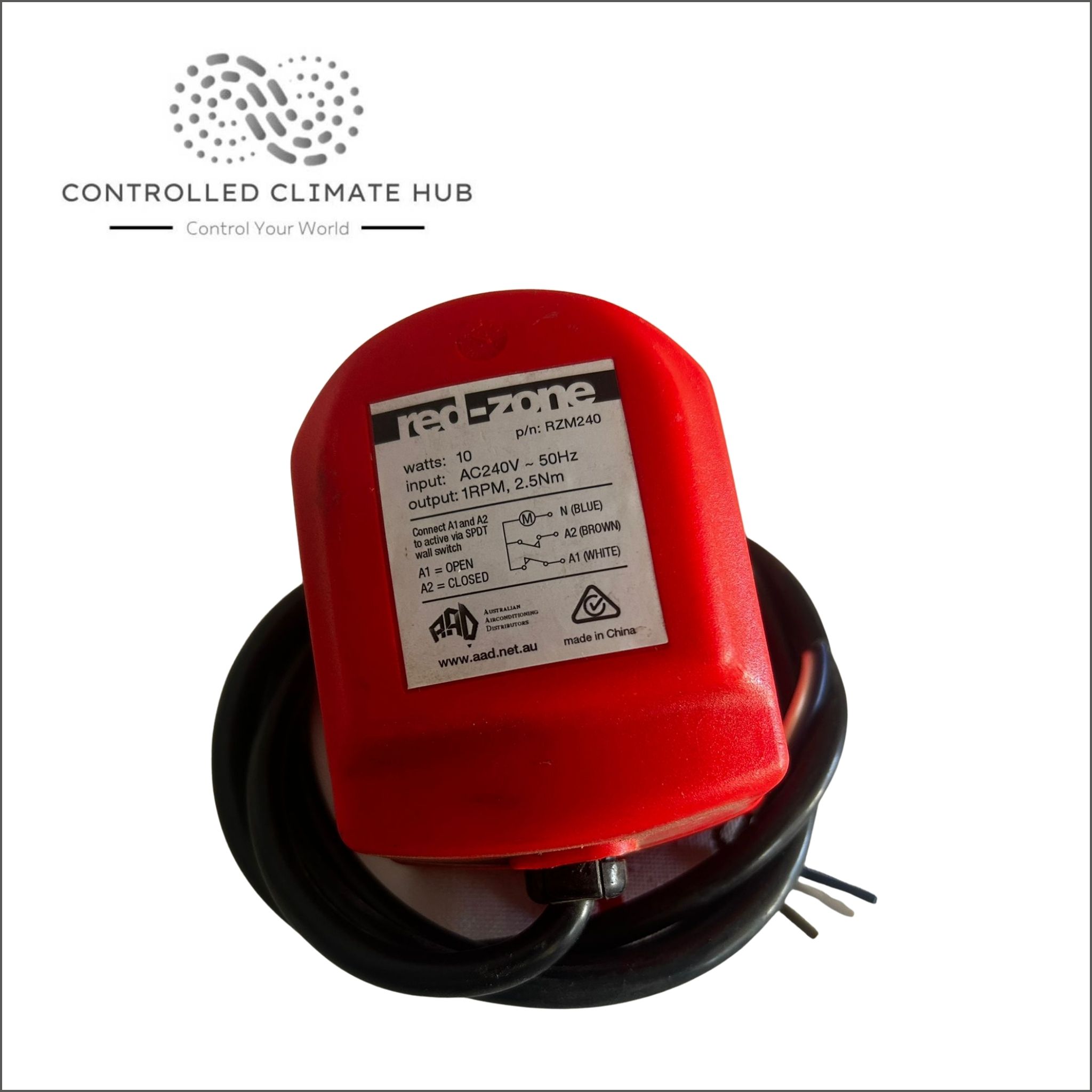 AAD Red Zone Motor 240 Volt